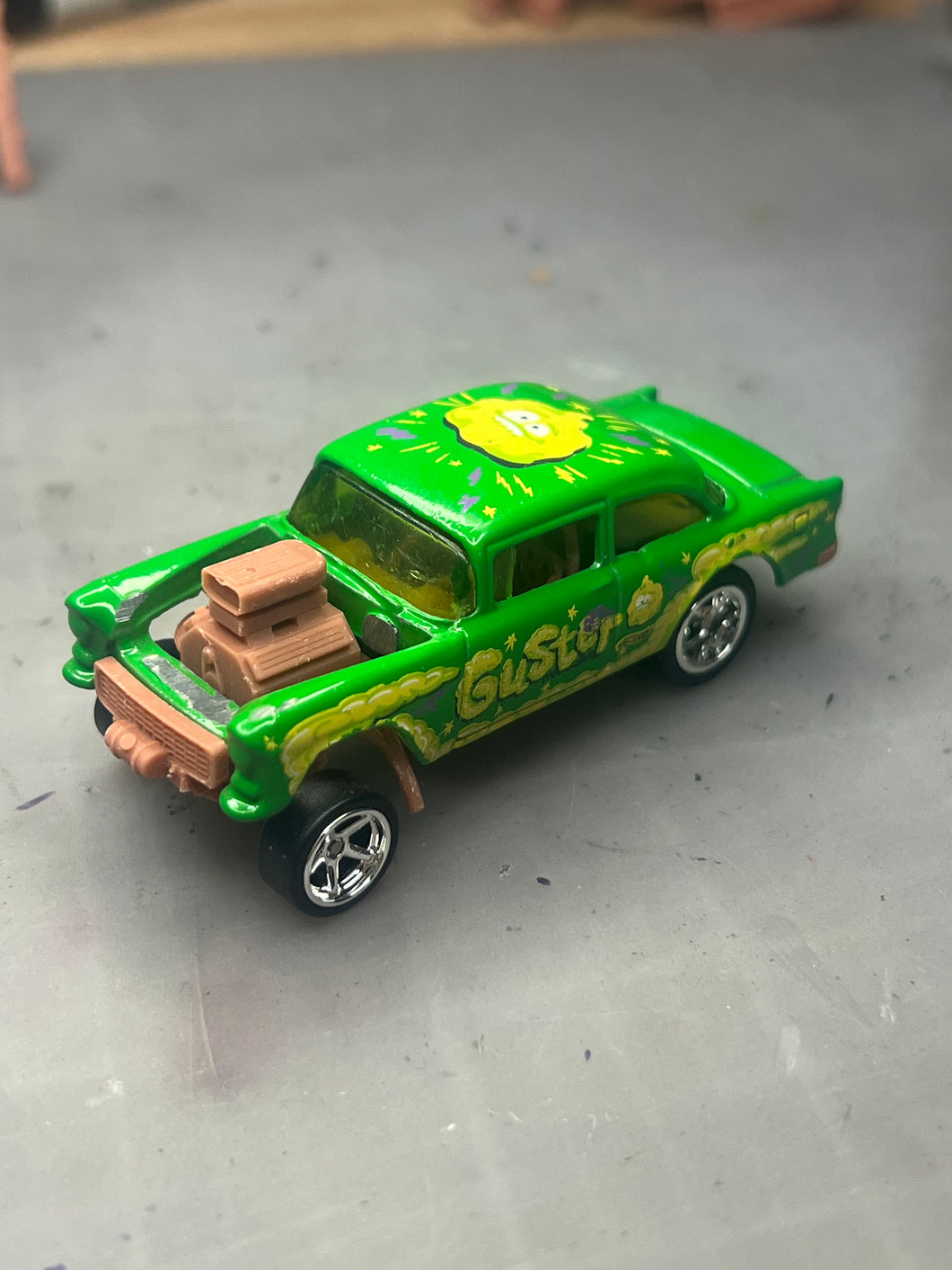 55 Gasser Drag Engine-Base-Interior Combo