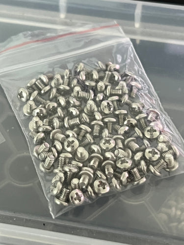 100 Pan Head 1/8 2-56 Screws