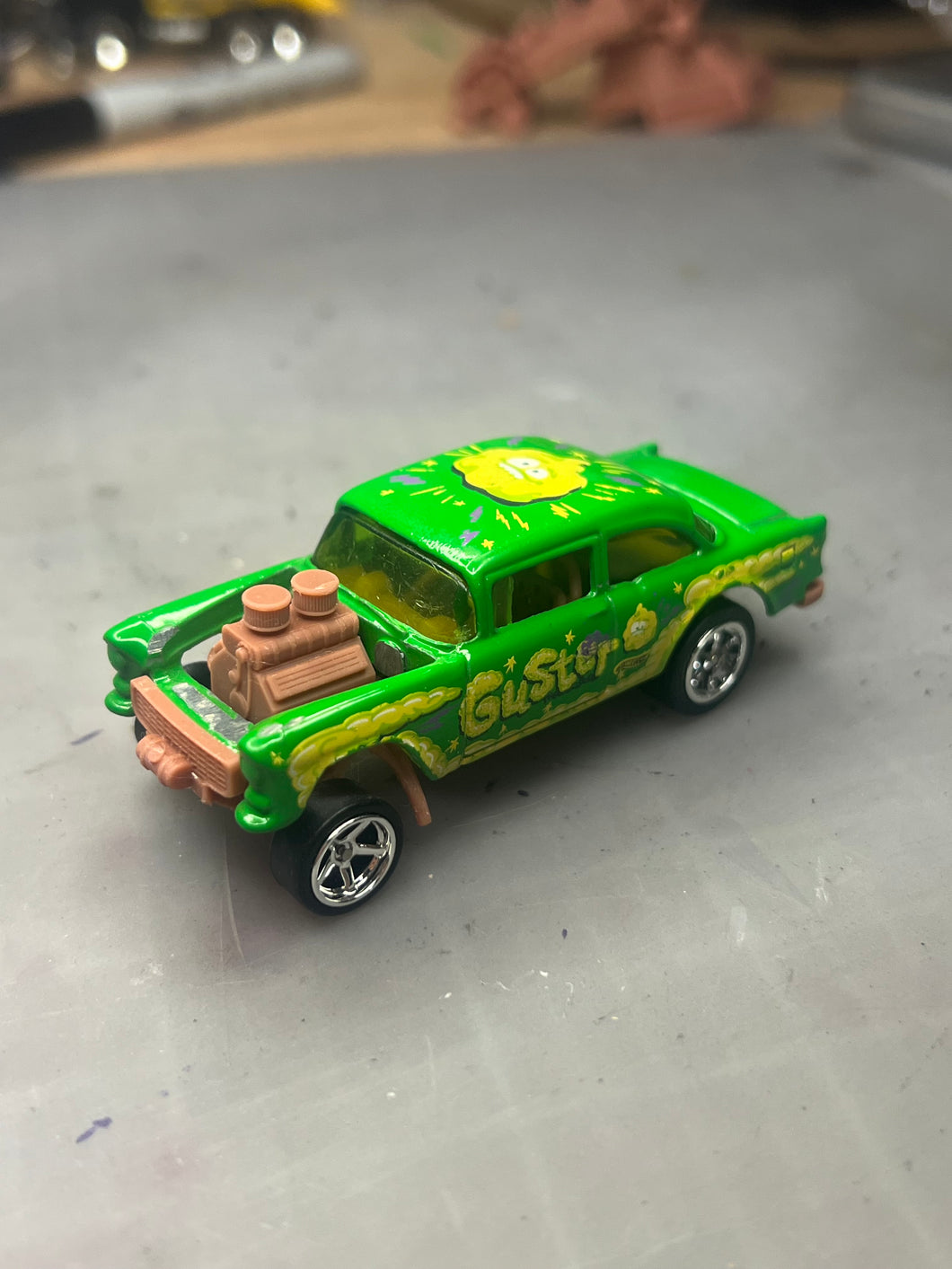 55 Gasser Drag Engine-Base-Interior Combo