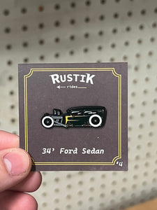 34 Ford Sedan - Rustik Ride Pin