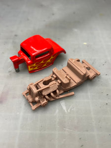 32 Coupe Revamped V2 Lowered Base/Interior/Engine - NEW CASTING