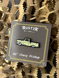 Rustik Rides 1-4 Pin Set