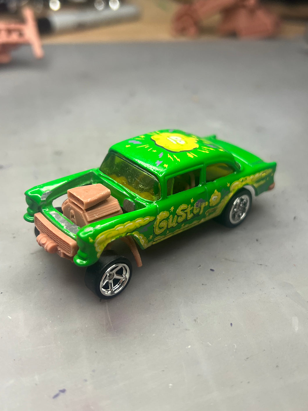 55 Gasser Drag Engine-Base-Interior Combo