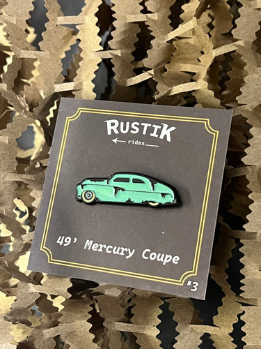 49 Mercury - Rustik Rides Pin