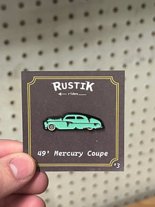 49 Mercury - Rustik Rides Pin