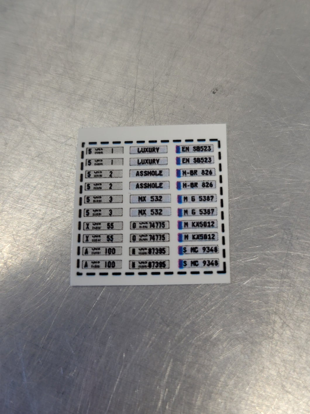 European License Plates 30