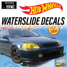 Load image into Gallery viewer, Yellowed EK9 Headlights